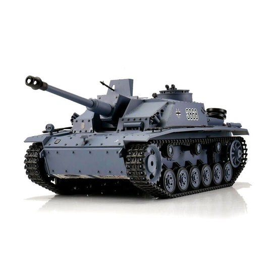 RC Model Tank G grey BB+IR (metal tracks) PRO upgraded version