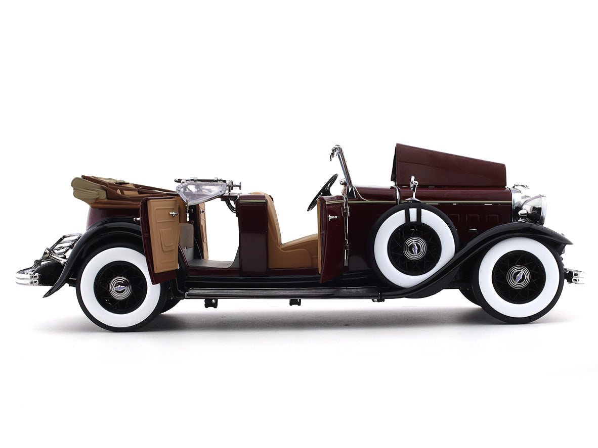 1932 Ford Lincoln KB Maroon 1:18 SunStar diecast scale model car collectible