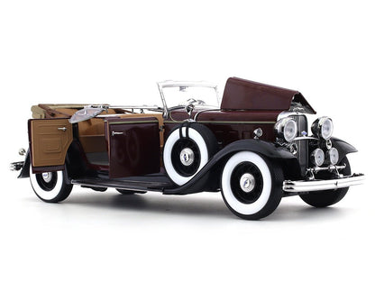 1932 Ford Lincoln KB Maroon 1:18 SunStar diecast scale model car collectible