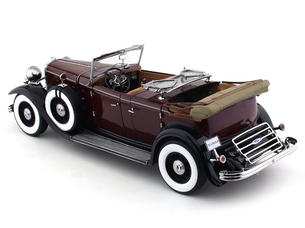 1932 Ford Lincoln KB Maroon 1:18 SunStar diecast scale model car collectible