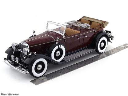 1932 Ford Lincoln KB Maroon 1:18 SunStar diecast scale model car collectible