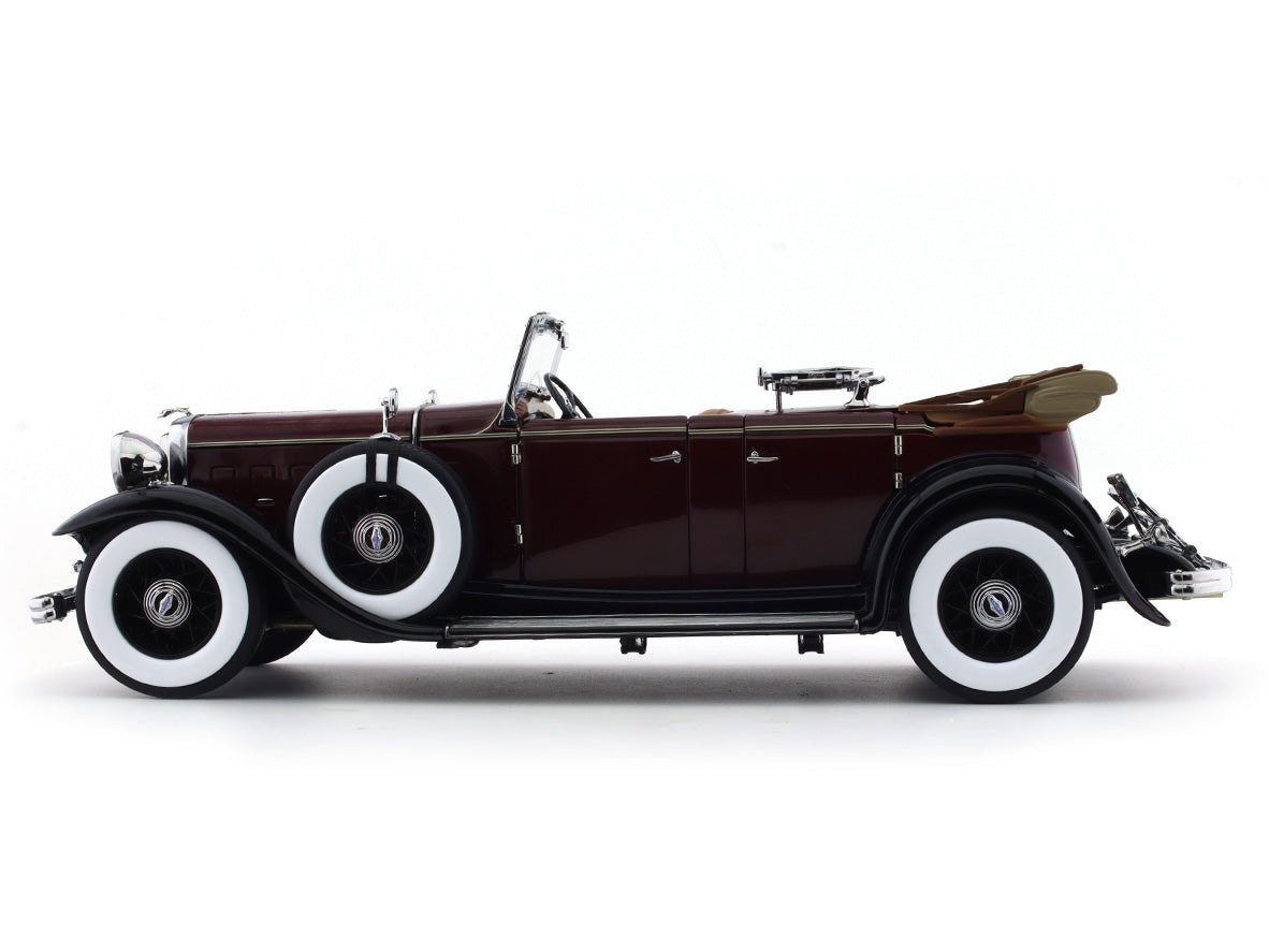 1932 Ford Lincoln KB Maroon 1:18 SunStar diecast scale model car collectible