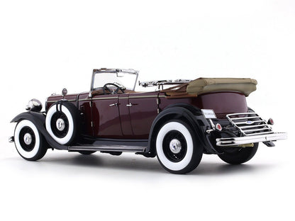 1932 Ford Lincoln KB Maroon 1:18 SunStar diecast scale model car collectible