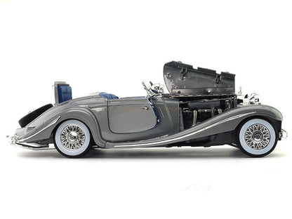1936 Mercedes-Benz 500K Type Specialroadster grey 1:18 Maisto diecast scale model