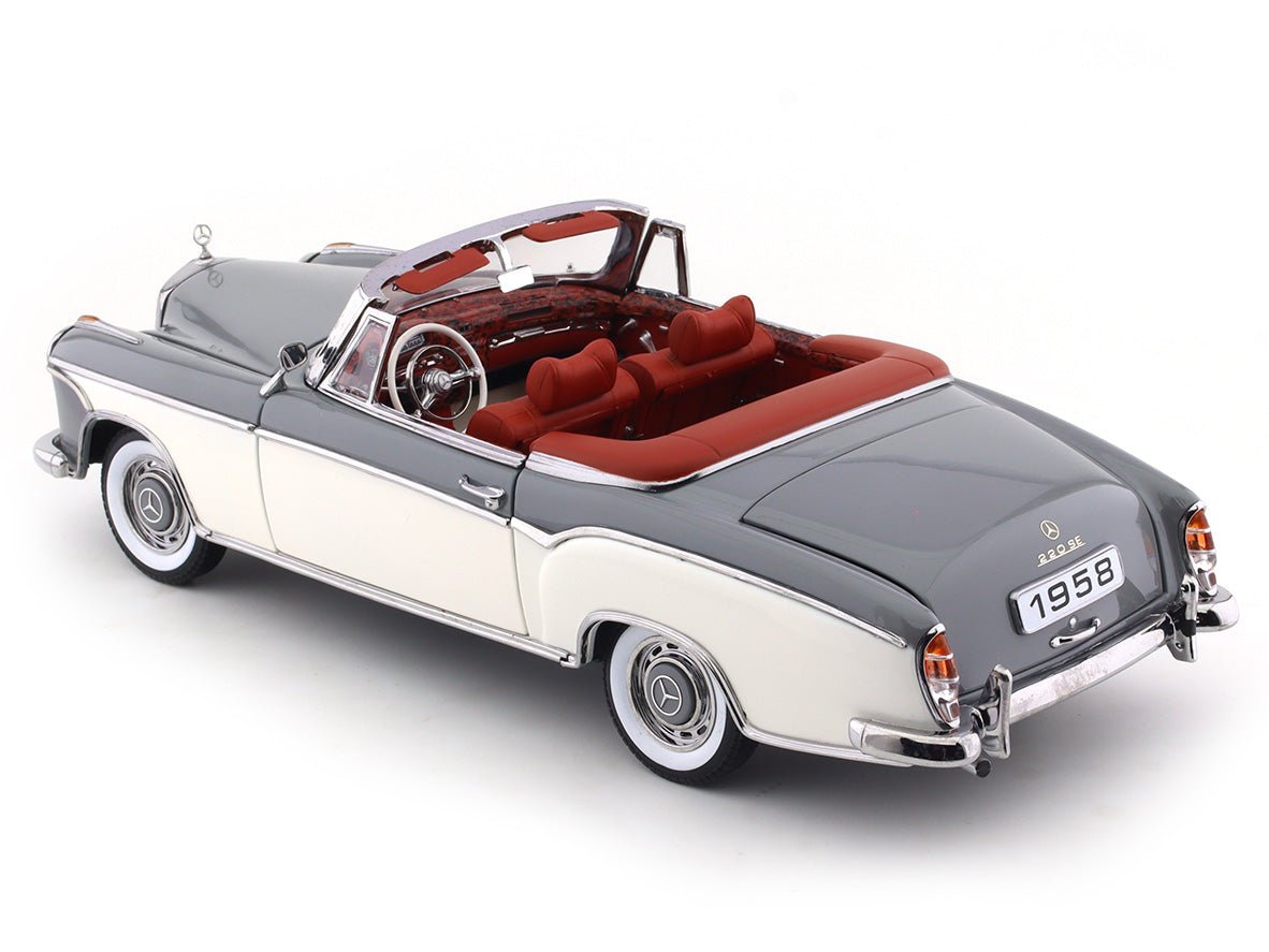 1958 Mercedes-Benz 220 SE Cabriolet 1:18 SunStar diecast scale model car collectible
