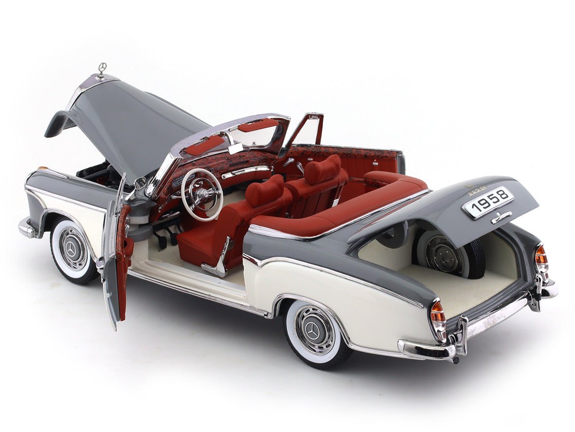 1958 Mercedes-Benz 220 SE Cabriolet 1:18 SunStar diecast scale model car collectible