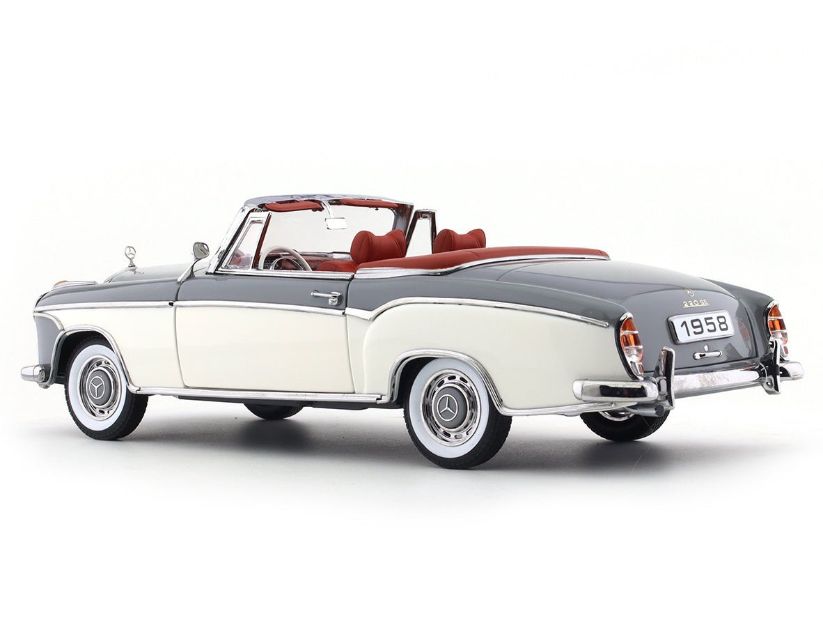 1958 Mercedes-Benz 220 SE Cabriolet 1:18 SunStar diecast scale model car collectible