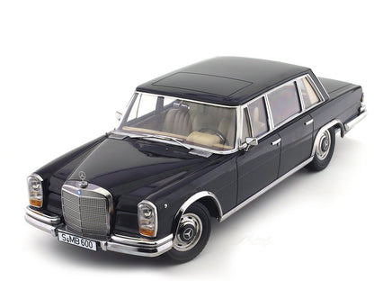 1963 Mercedes-Benz 600 SWB W100 black 1:18 KK Scale diecast scale model car collectible