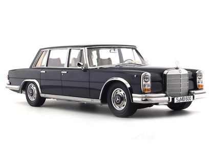 1963 Mercedes-Benz 600 SWB W100 black 1:18 KK Scale diecast scale model car collectible