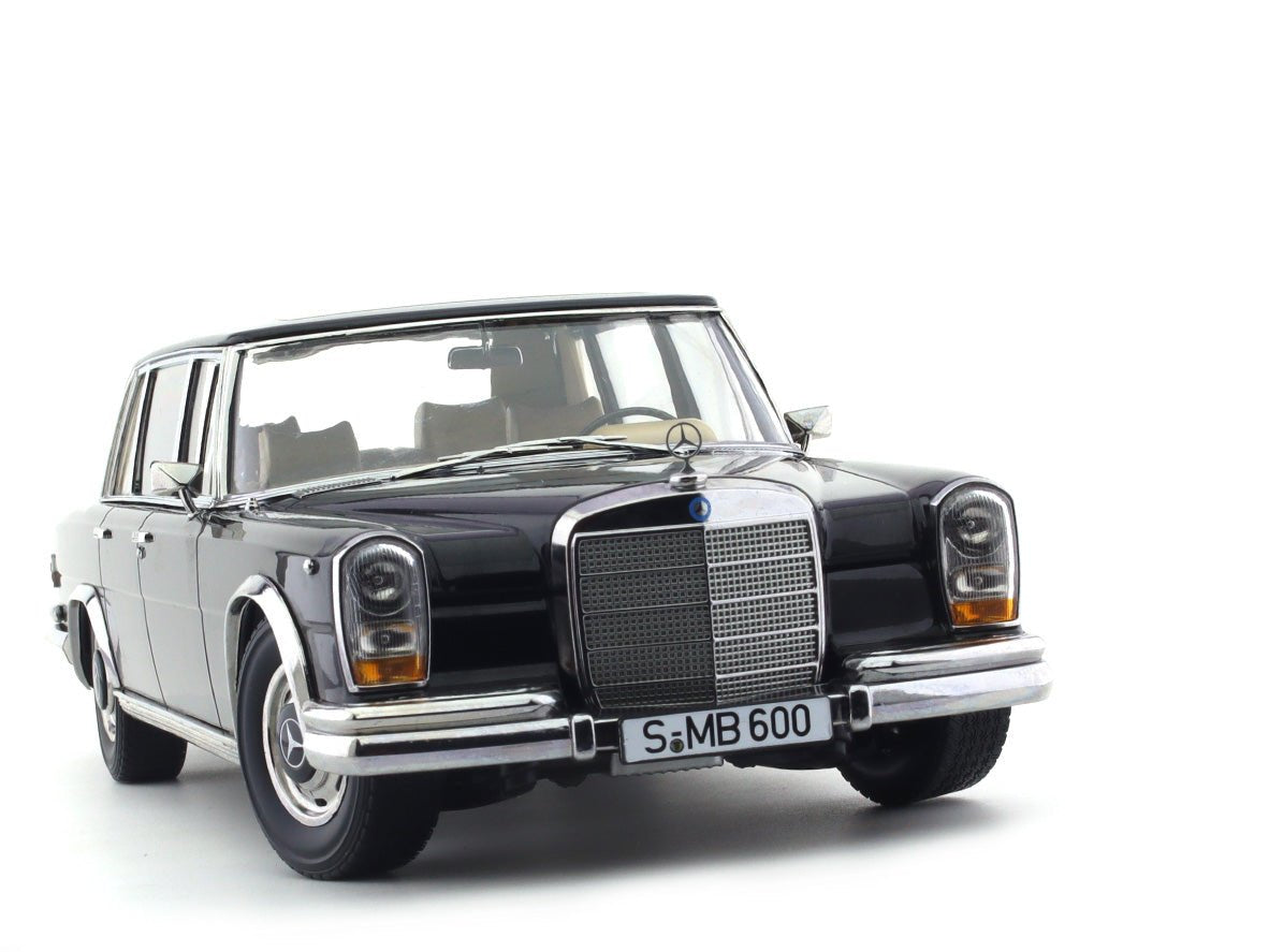 1963 Mercedes-Benz 600 SWB W100 black 1:18 KK Scale diecast scale model car collectible