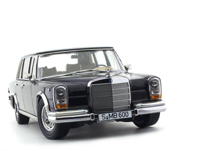 1963 Mercedes-Benz 600 SWB W100 black 1:18 KK Scale diecast scale model car collectible