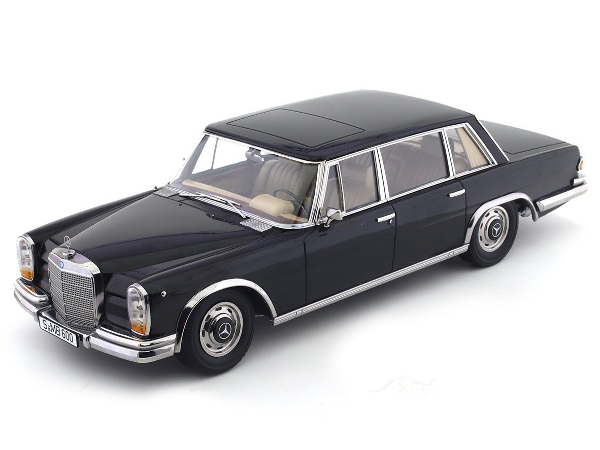 1963 Mercedes-Benz 600 SWB W100 black 1:18 KK Scale diecast scale model car collectible