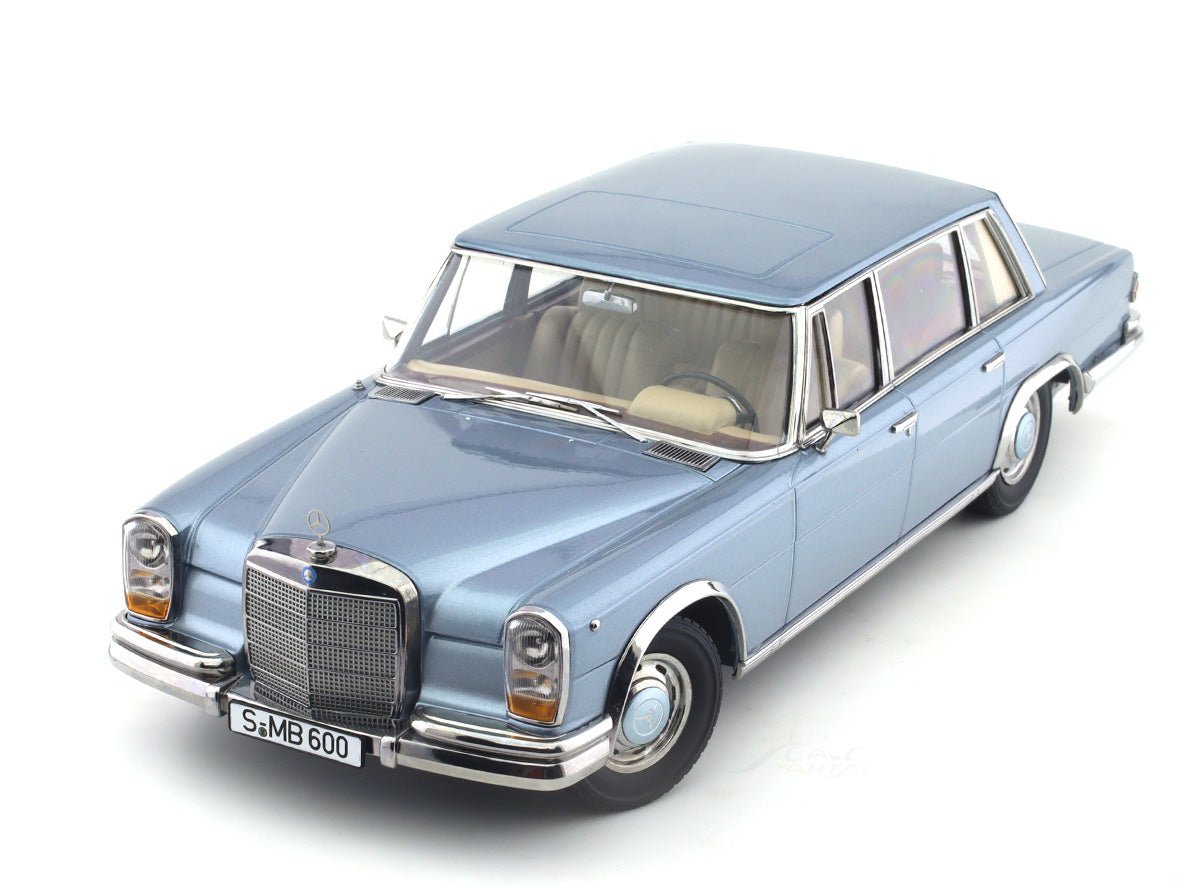 1963 Mercedes-Benz 600 SWB W100 blue 1:18 KK Scale diecast scale model car collectible