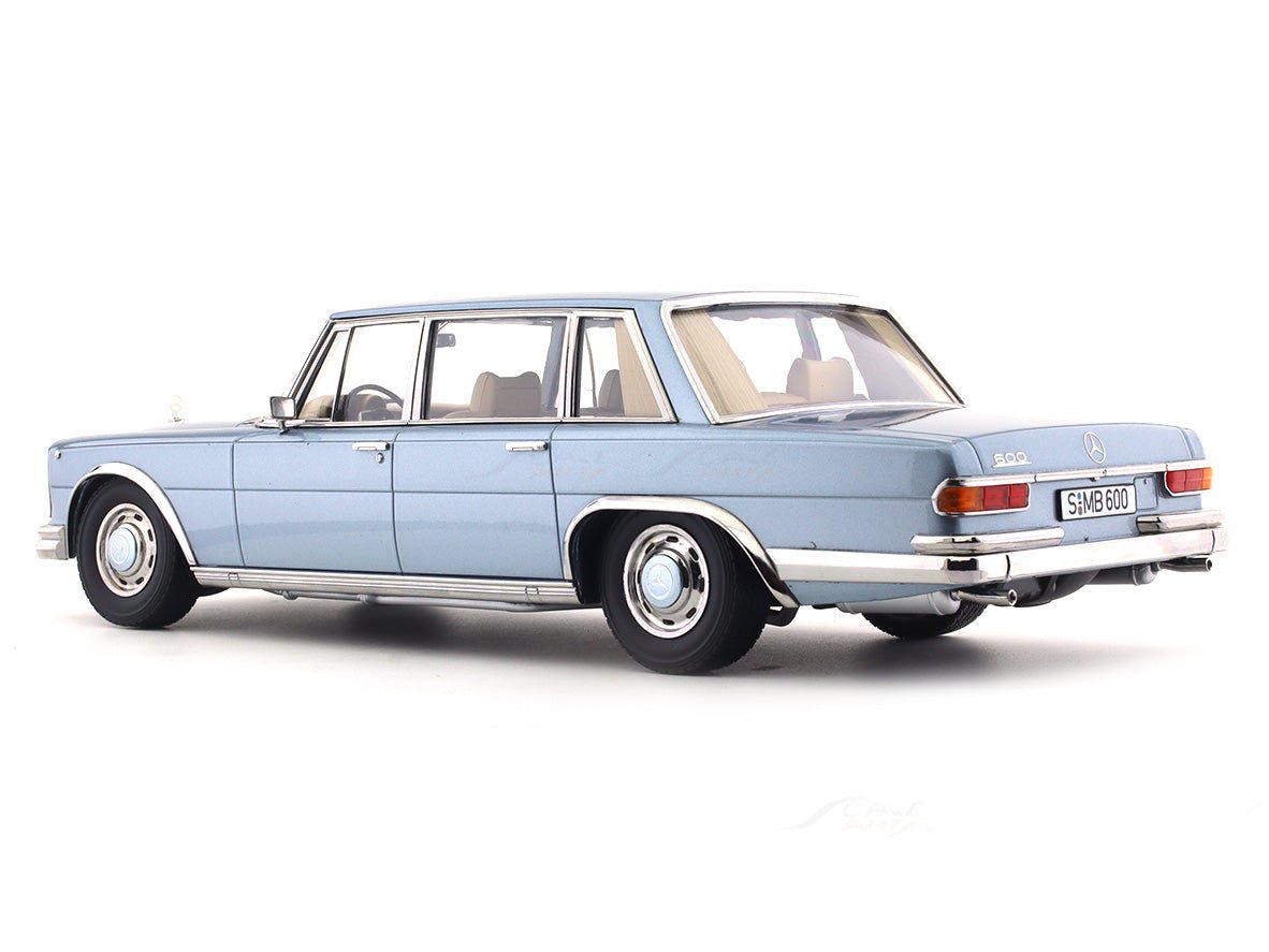 1963 Mercedes-Benz 600 SWB W100 blue 1:18 KK Scale diecast scale model car collectible