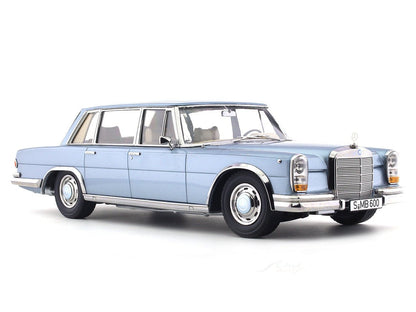 1963 Mercedes-Benz 600 SWB W100 blue 1:18 KK Scale diecast scale model car collectible