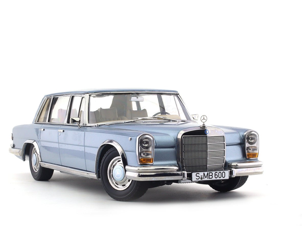 1963 Mercedes-Benz 600 SWB W100 blue 1:18 KK Scale diecast scale model car collectible