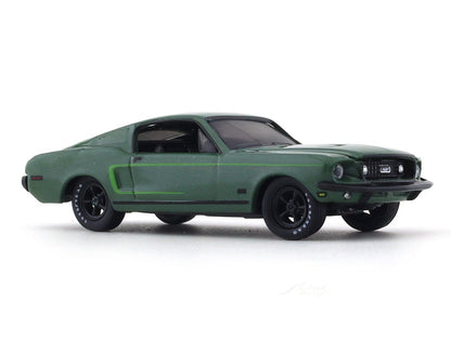 1968 Ford Mustang GT-390 green 1:64 M2 Machines diecast scale model collectible