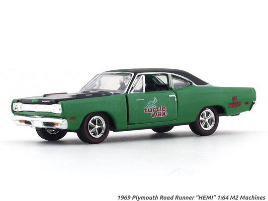 1969 Plymouth Road Runner “HEMI” 1:64 M2 Machines diecast scale model collectible