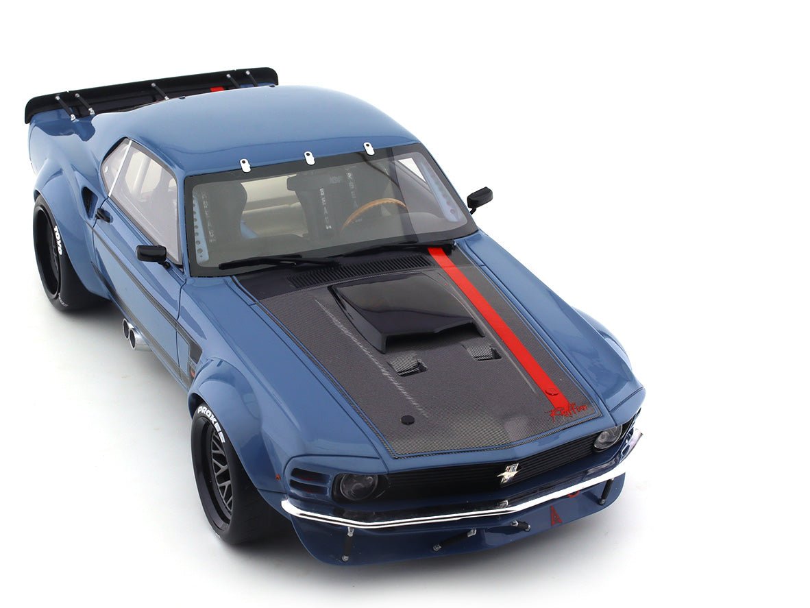 1970 Ford Mustang Boss Cobra by Ruffian 1:18 GT Spirit Scale Model collectible