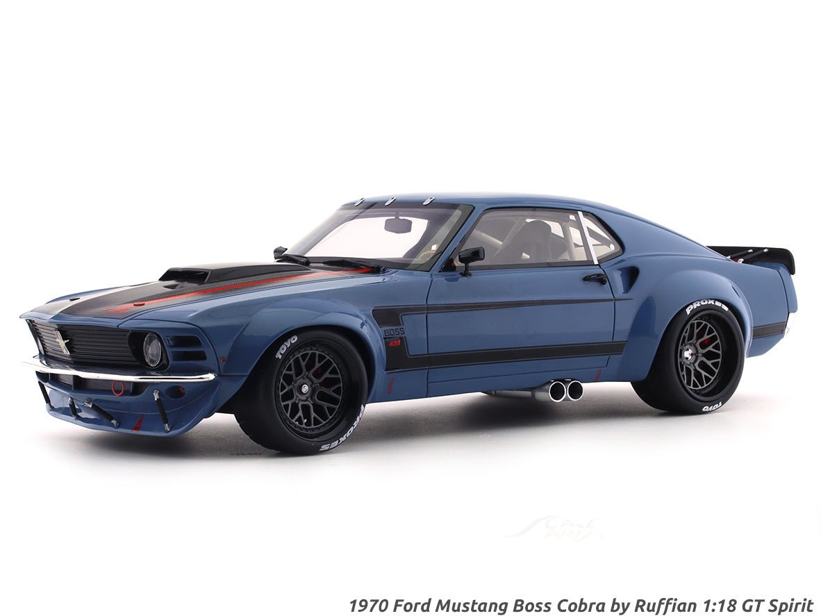 1970 Ford Mustang Boss Cobra by Ruffian 1:18 GT Spirit Scale Model collectible
