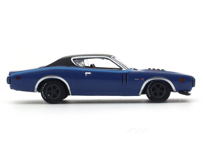 1971 Dodge Charger R/T 440-6-Pack blue 1:64 M2 Machines diecast scale model collectible