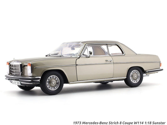 1973 Mercedes-Benz Strich 8 Coupe W114 1:18 SunStar diecast scale model car collectible