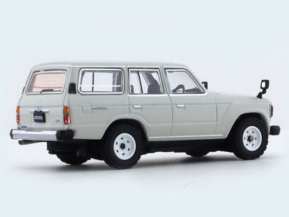 1981 Toyota Land Cruiser LC60 GX white 1:64 Hobby Japan diecast scale model collectible