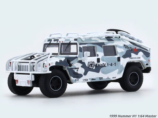 1999 Hummer H1 camouflage 1:64 Master diecast scale model collectible