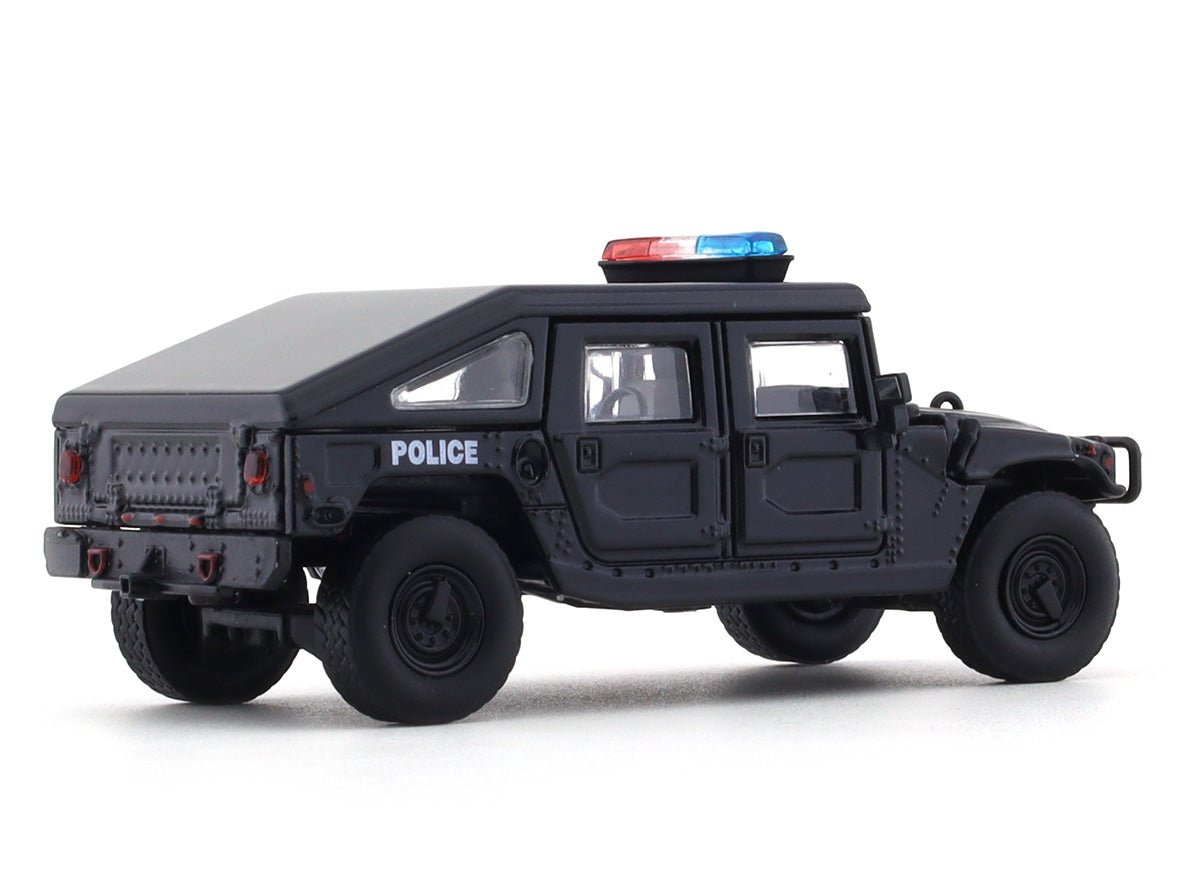 1999 Hummer H1 Police black 1:64 Master diecast scale model collectible