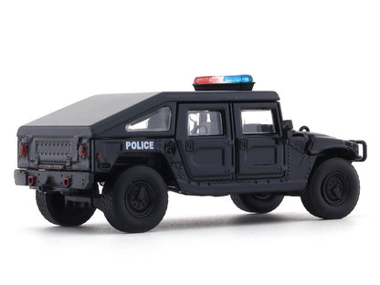 1999 Hummer H1 Police black 1:64 Master diecast scale model collectible