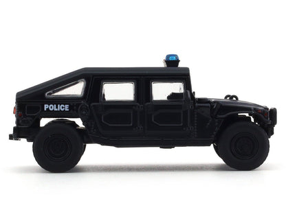 1999 Hummer H1 Police black 1:64 Master diecast scale model collectible