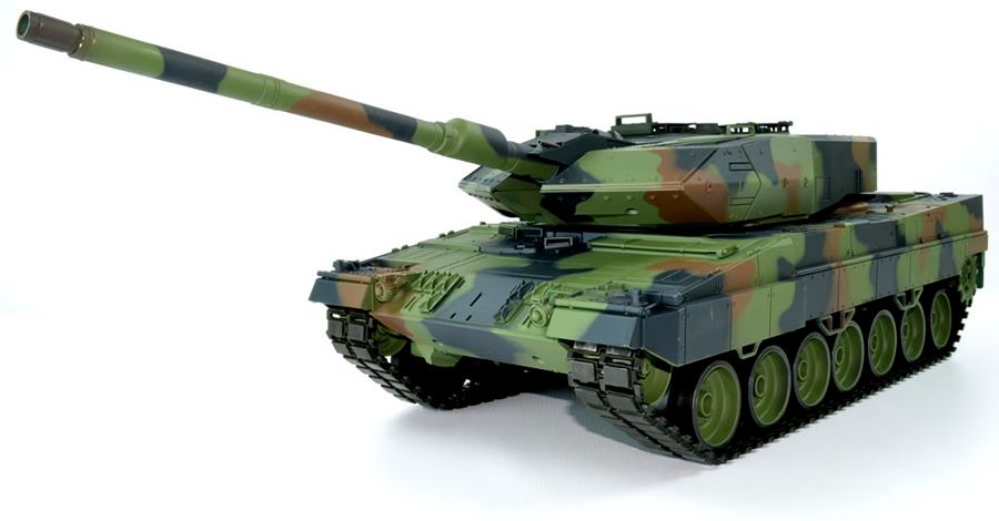 Remote Control R/C Model Heng long 3889-1 1/16 2.4G German Leopard A6 RC Tank Version 7 METAL SUSPENSION