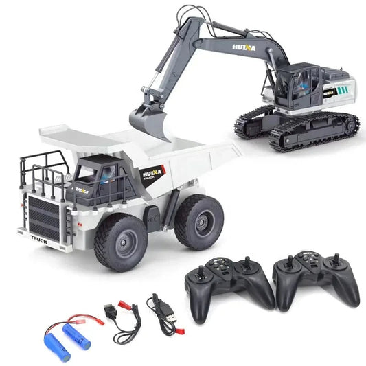 1559 RC Excavator and Dump Truck Set