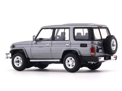 2001 Toyota Land Cruiser 70 ZX grey 1:64 Hobby Japan diecast scale model collectible
