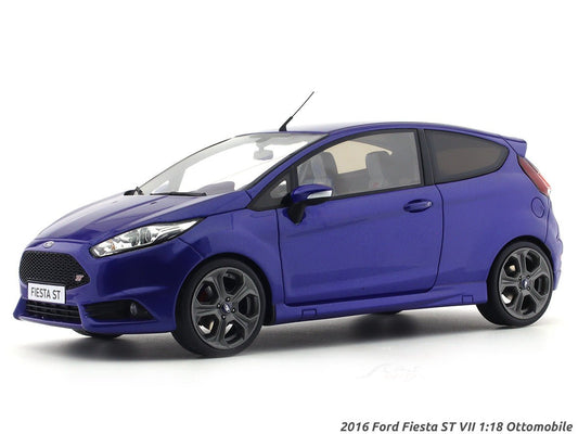 2016 Ford Fiesta ST VII blue 1:18 Ottomobile Scale Model collectible