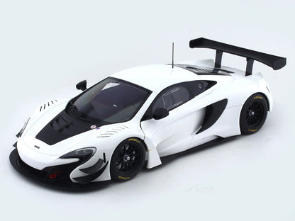 2017 McLaren 650S GT3 white 1:18 AUTOart composite scale model car collectible