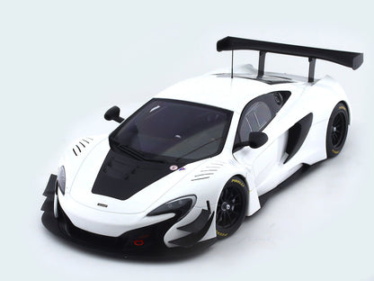 2017 McLaren 650S GT3 white 1:18 AUTOart composite scale model car collectible