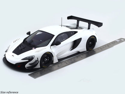 2017 McLaren 650S GT3 white 1:18 AUTOart composite scale model car collectible