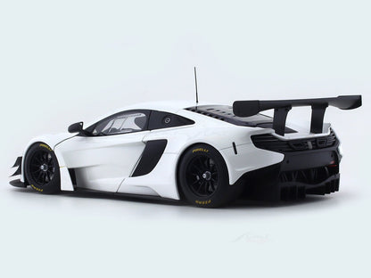 2017 McLaren 650S GT3 white 1:18 AUTOart composite scale model car collectible