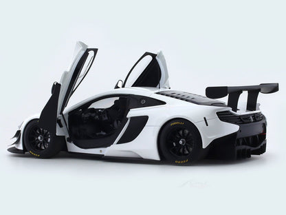 2017 McLaren 650S GT3 white 1:18 AUTOart composite scale model car collectible