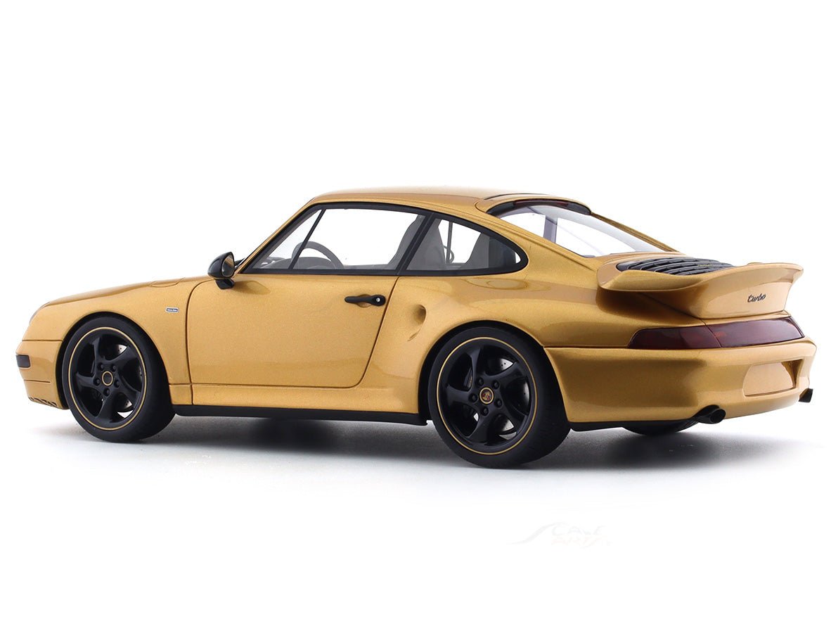 2018 Porsche 911 993 Turbo S gold 1:18 GT Spirit Scale Model collectible