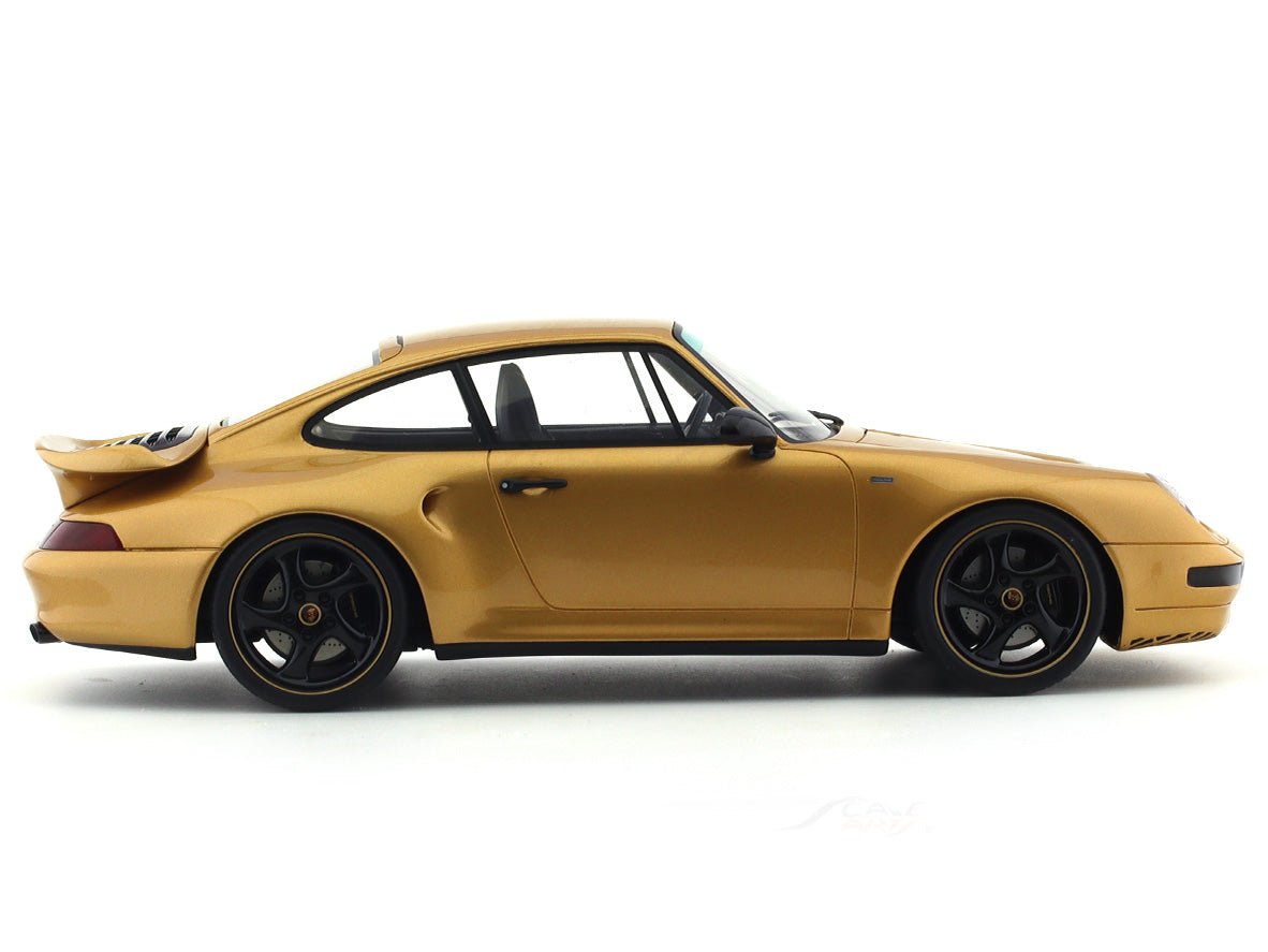 2018 Porsche 911 993 Turbo S gold 1:18 GT Spirit Scale Model collectible