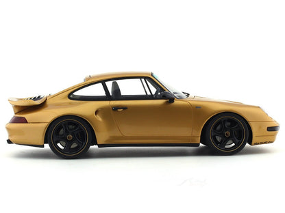 2018 Porsche 911 993 Turbo S gold 1:18 GT Spirit Scale Model collectible