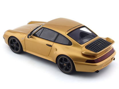 2018 Porsche 911 993 Turbo S gold 1:18 GT Spirit Scale Model collectible