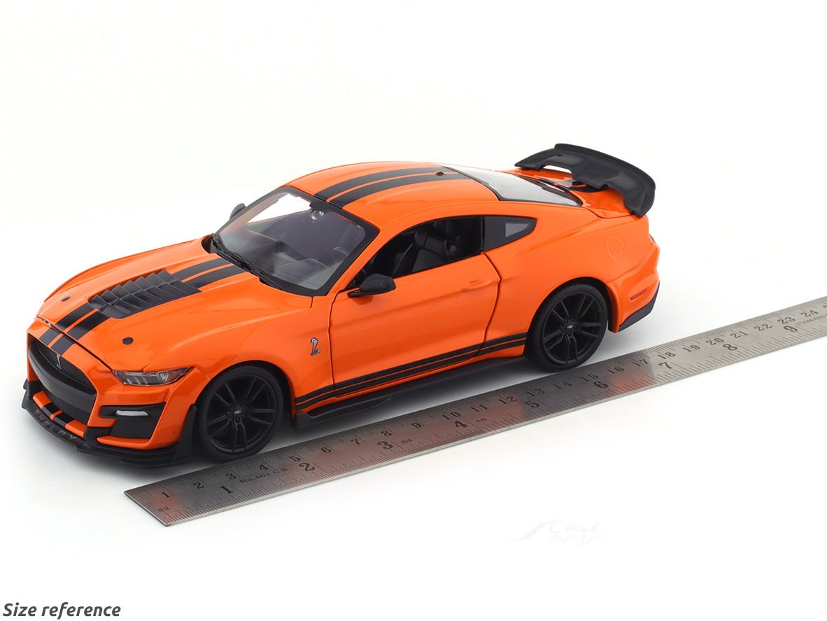 2020 Ford Shelby Mustang GT500 orange 1:24 Maisto diecast alloy scale model car