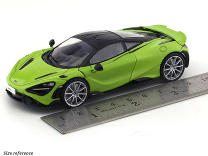 2020 McLaren 765LT V8-Biturbo green 1:43 Solido diecast Scale Model collectible
