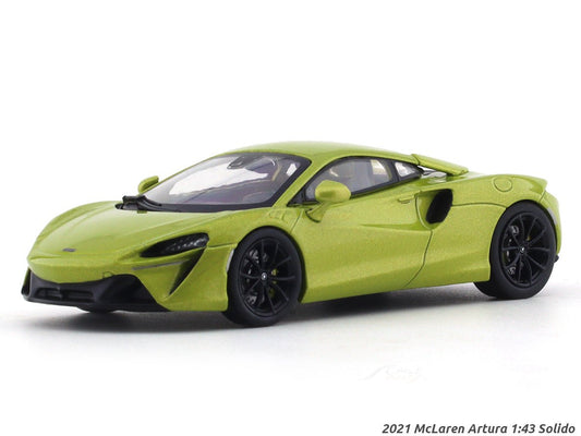 2021 McLaren Artura green 1:43 Solido diecast Scale Model collectible
