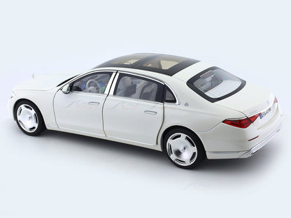 2021 Mercedes-Maybach S 680 4MATIC white 1:18 Norev diecast scale model car collectible