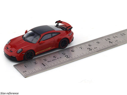 2021 Porsche 911 992 GT3 red 1:64 Minichamps diecast scale model collectible