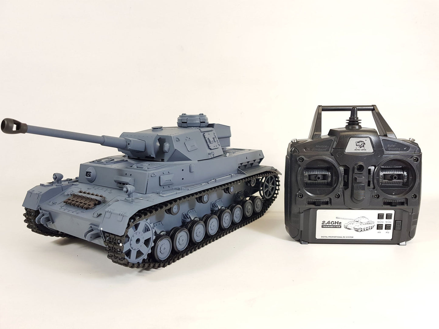 Radio Remote Control BB Shoot Tank 1/16 2.4G Smoking Infrared